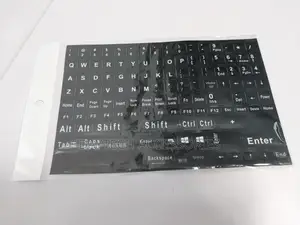 English Full 120 Keys Matte Standard Keyboard Stickers
