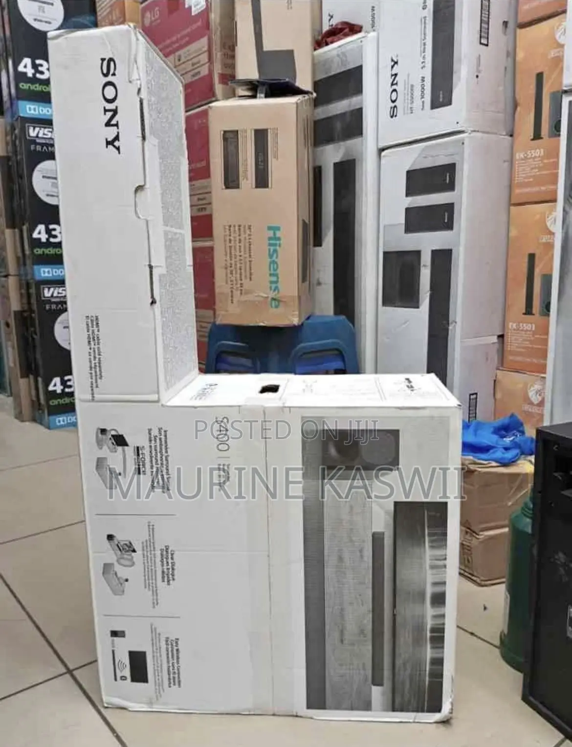 Sony 330w Sound Bar Ht-S400 ,2.1 Ch