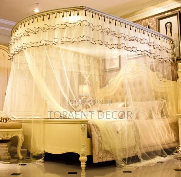 Rail Mosquito Cream Big Size Bed Mosquito 2 Stand Net - main view