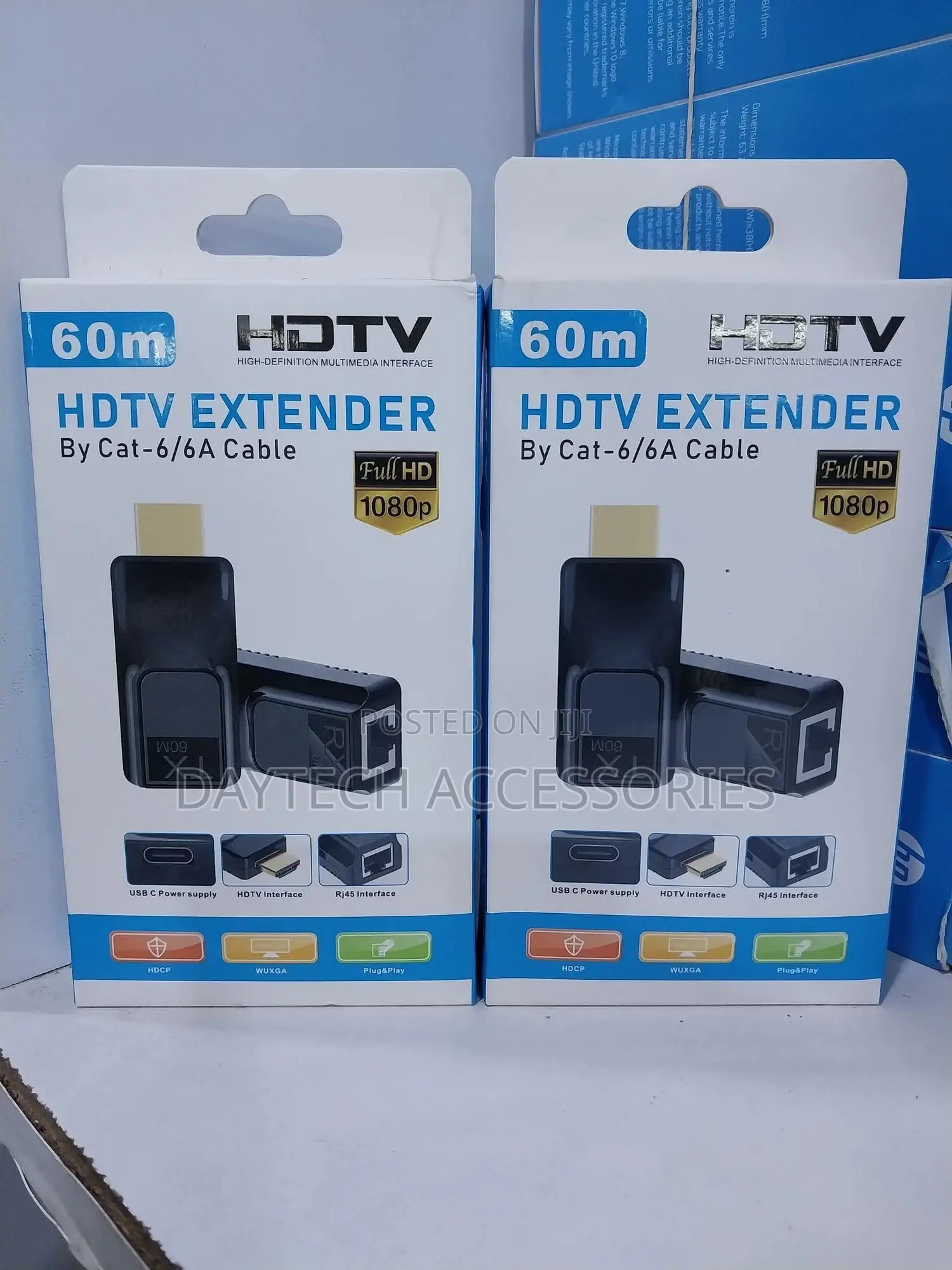 Hdmi Extender 60 Meter Over Cat 6/Cat5e Cable