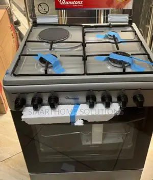 Ramtons 3g+1e 60x55 Silver Cooker - Rc/706 (1year Wrty) Rm/C