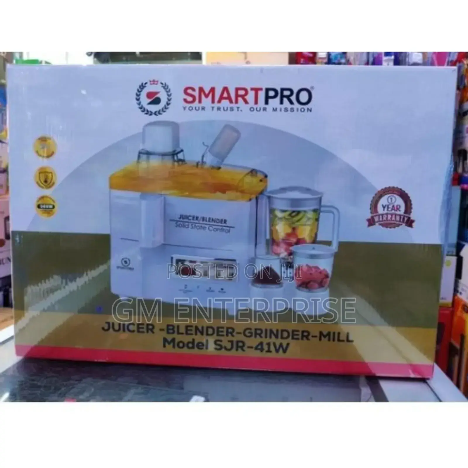 Smart Pro 4 In1 Juicer Blender Mincer Grinder 500w