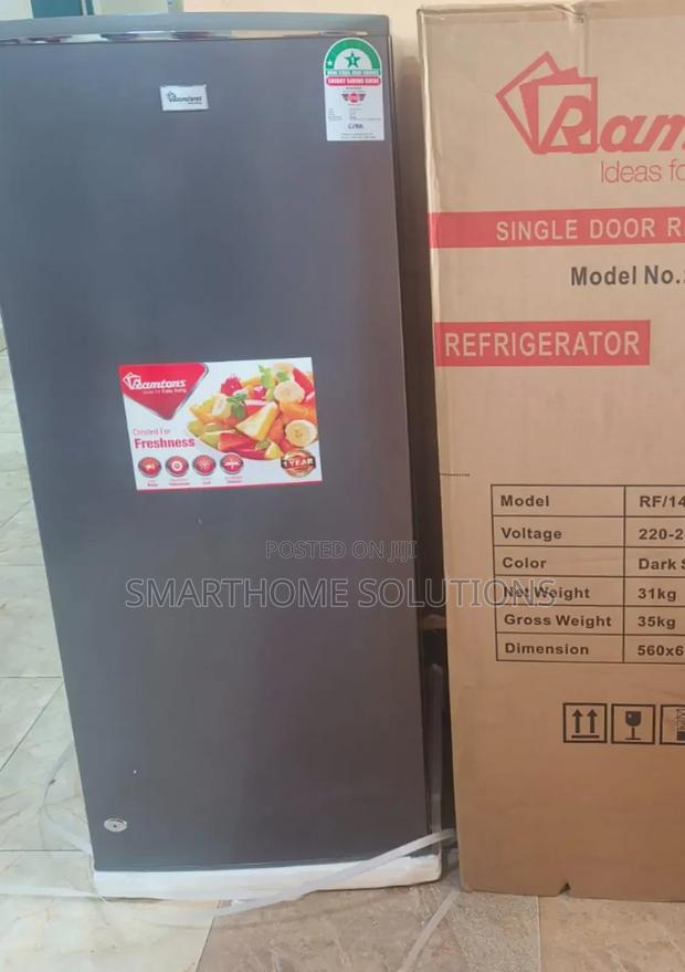 Ramtons Rf/140 Single Door 180lt Fridge Rm-180l
