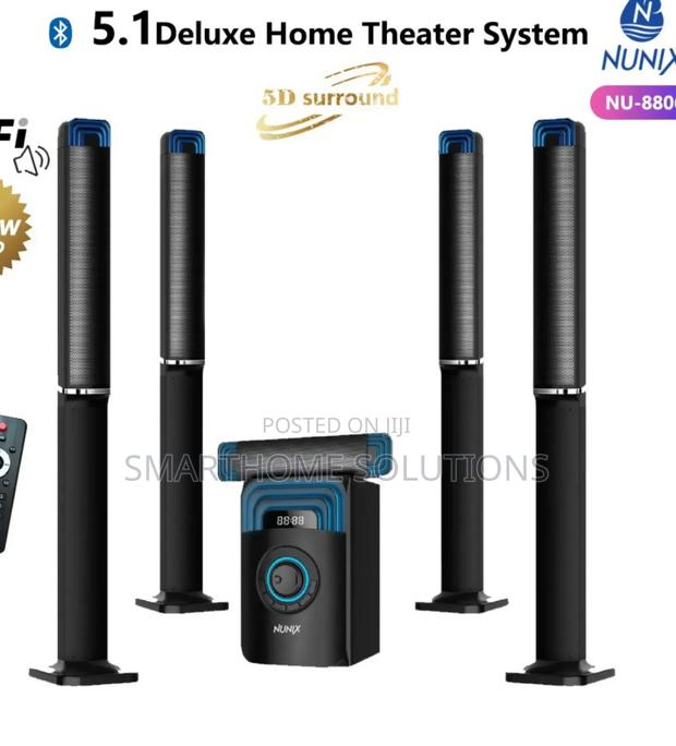 Nunix 5.1ch Deluxe Home Theater System Nu/S - main view