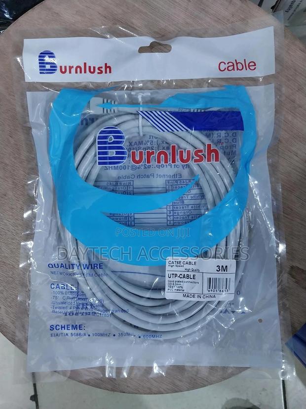 Cat 6e Utp Patch 3 Meter Ethernet Cable Lan Cable - thumbnail 2