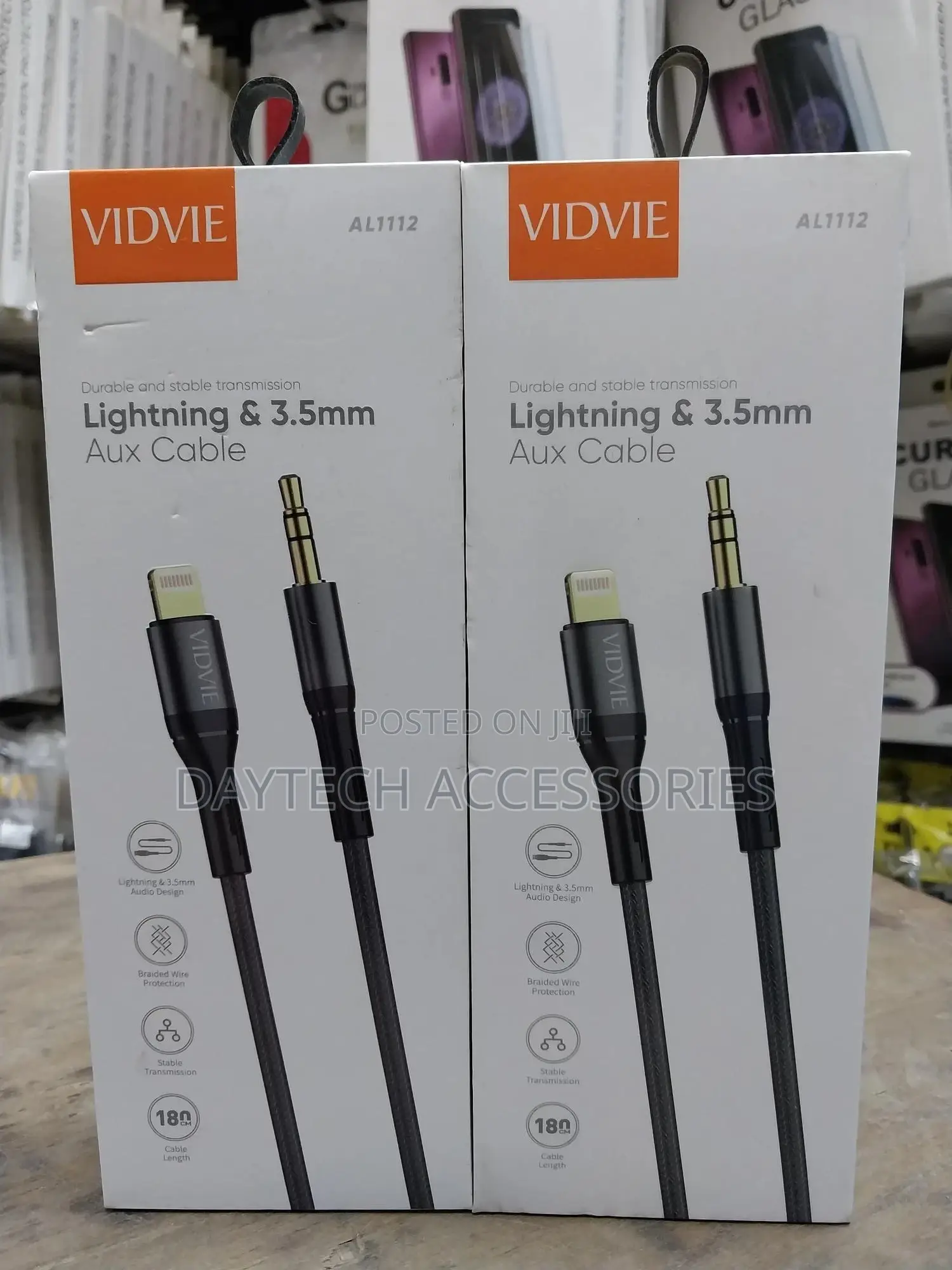 Vidvie Al1112 Lightning to 3.5mm Audio Cable