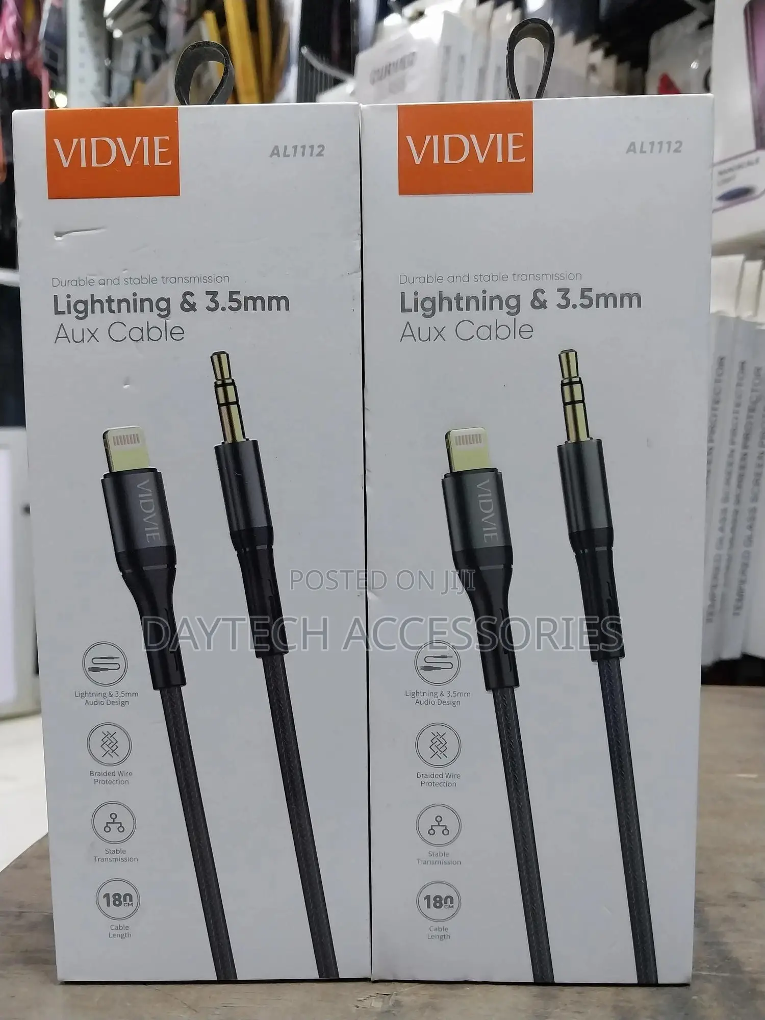 Vidvie Al1112 Lightning to 3.5mm Audio Cable