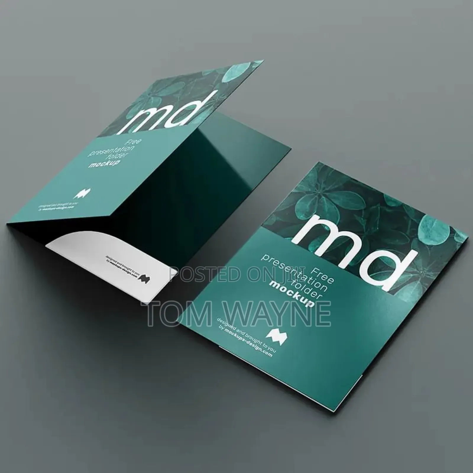 Professional Branded Presentation Folders
