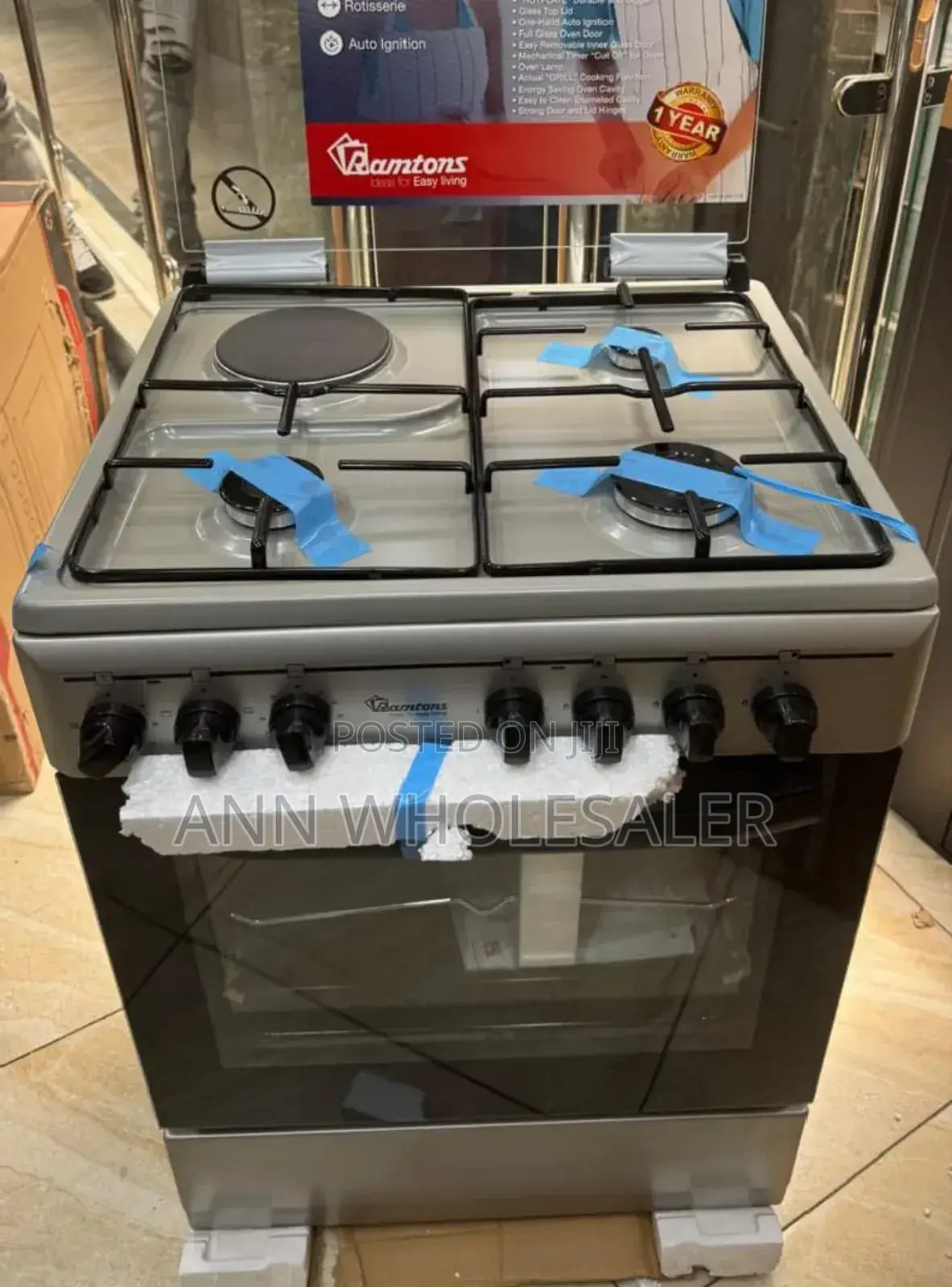 New Arrival- 3+1 Ramtoms - Silver Cooker Sc/4