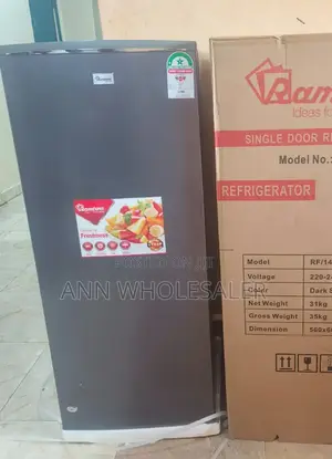 Ramtons Rf/140-Single Door 180lt Fridge-Silver