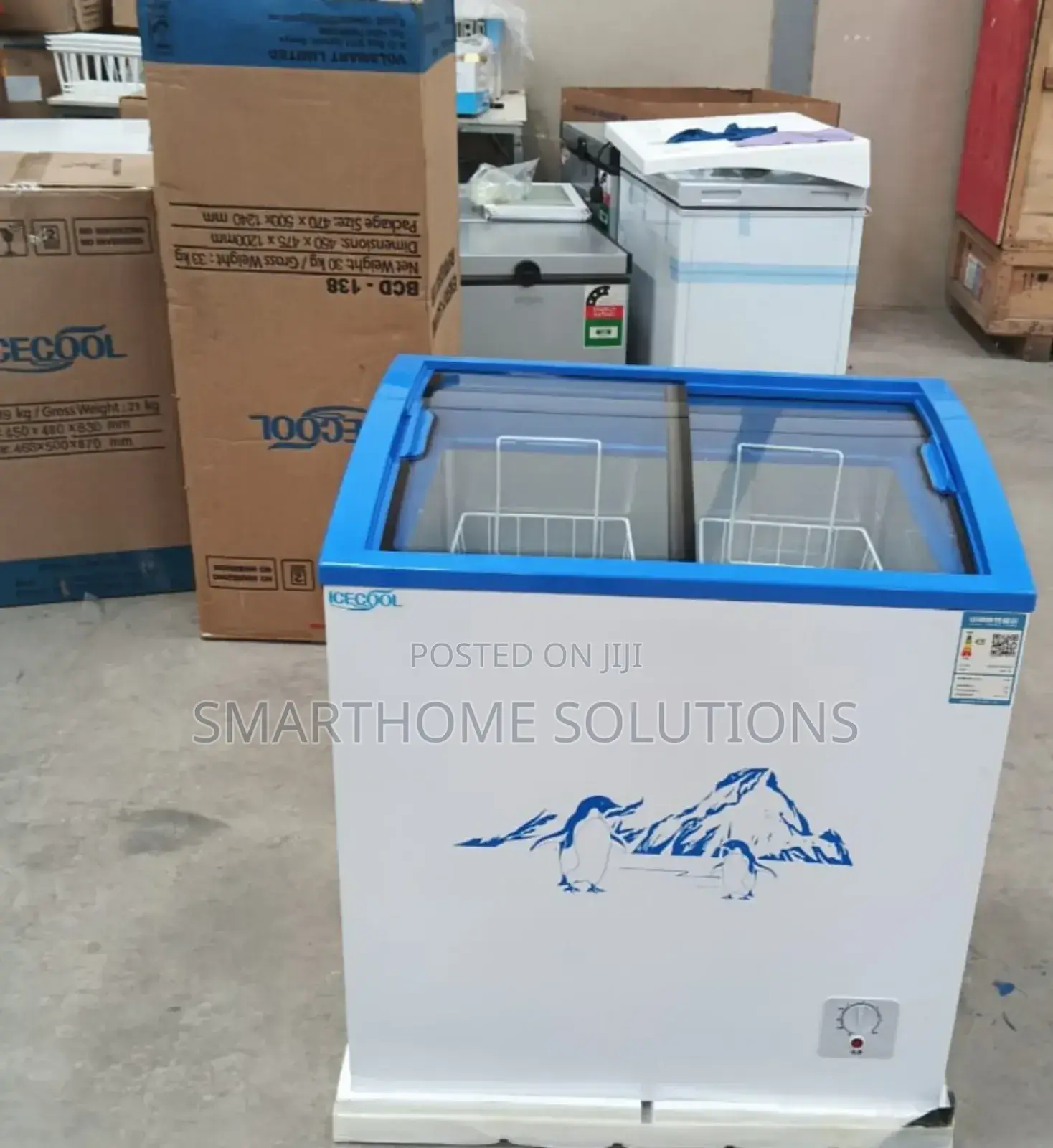 Ecomax 159litres Display Deep Freezer D/159