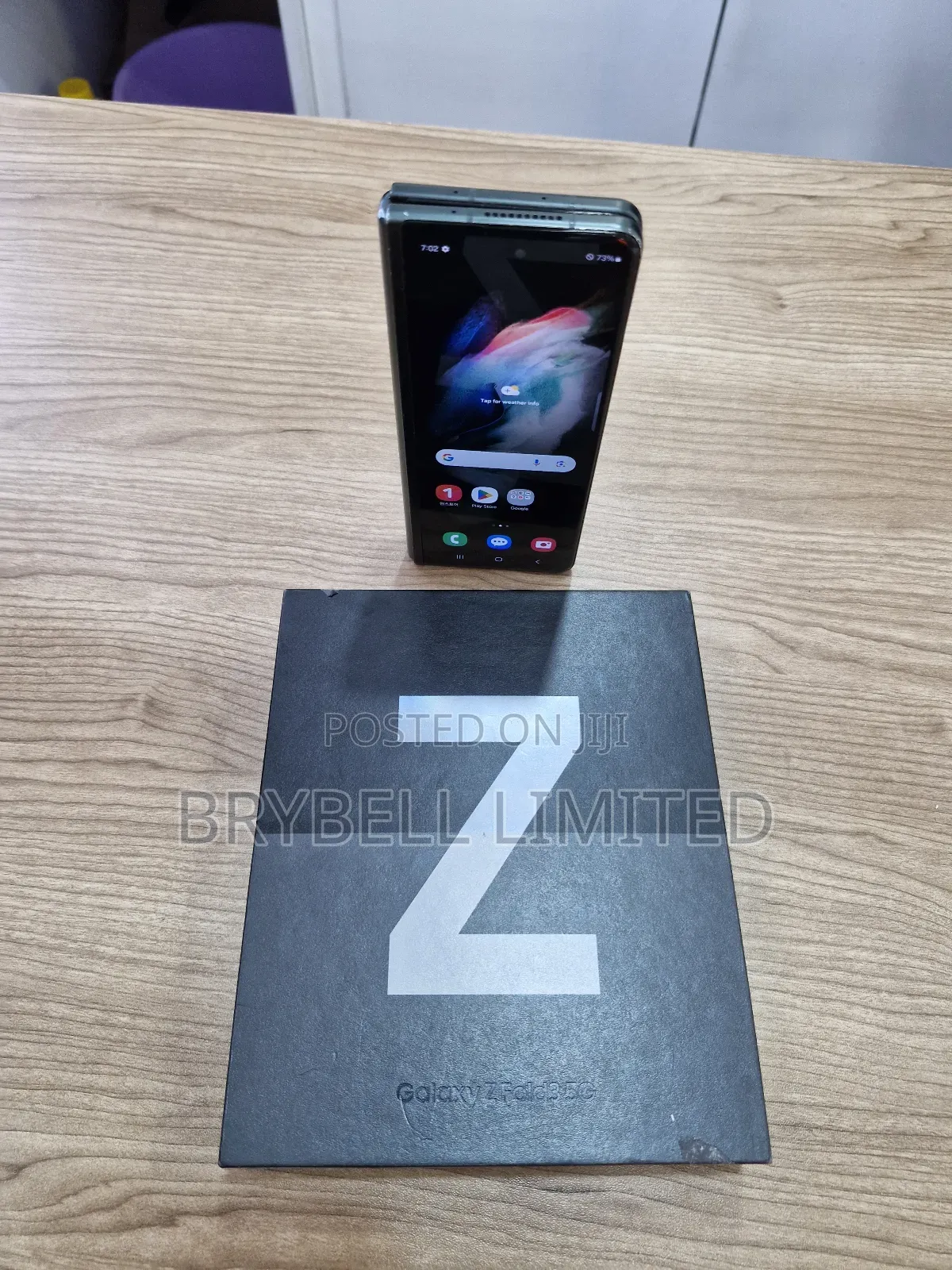 Samsung Galaxy Z Fold3 5G 256 GB Black