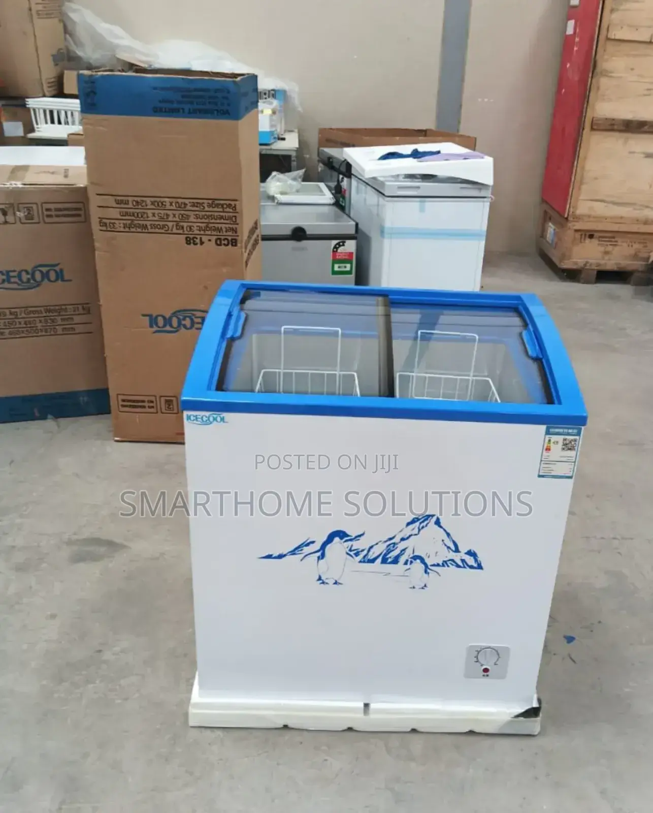 Ecomax 159litres Display Freezer D/159