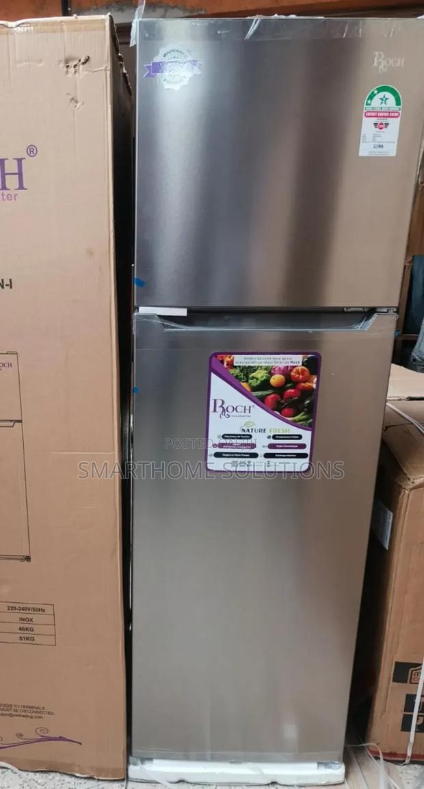 255 Litres Roch No Frost Two Door Refrigerator Rf/255l