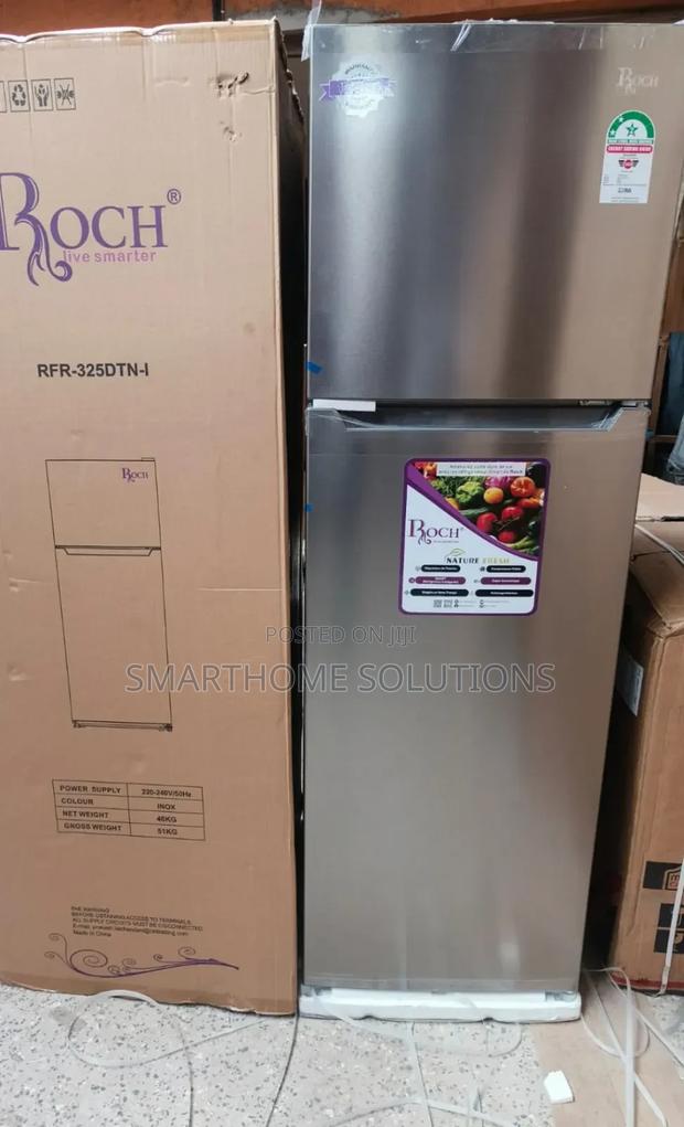 255l Roch No Frost Double Door Refrigerator Rf/255l