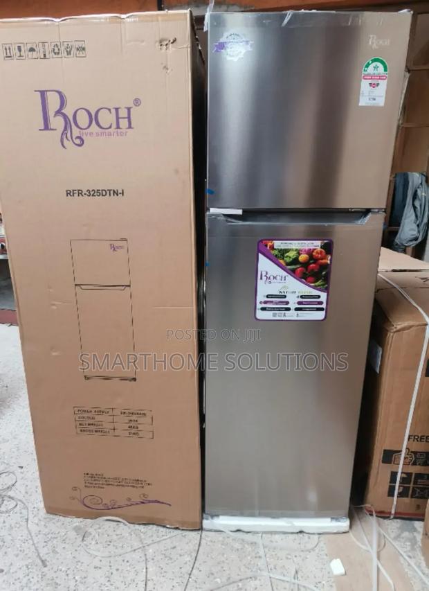 255 Litres Roch No Frost Double Door Fridge Rf/255l