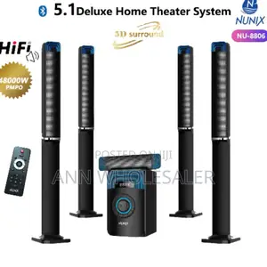 Nunix 5.1 Deluxe Home Theater System Super Music Nu -8806