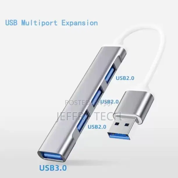 Werox 200hb Usb 3.0 4 Port Hub With Hi Speed Data Transfer,