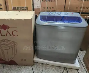 White 13 KGS Tlac Twin Tub Semi Automatic Washing Machin M/2