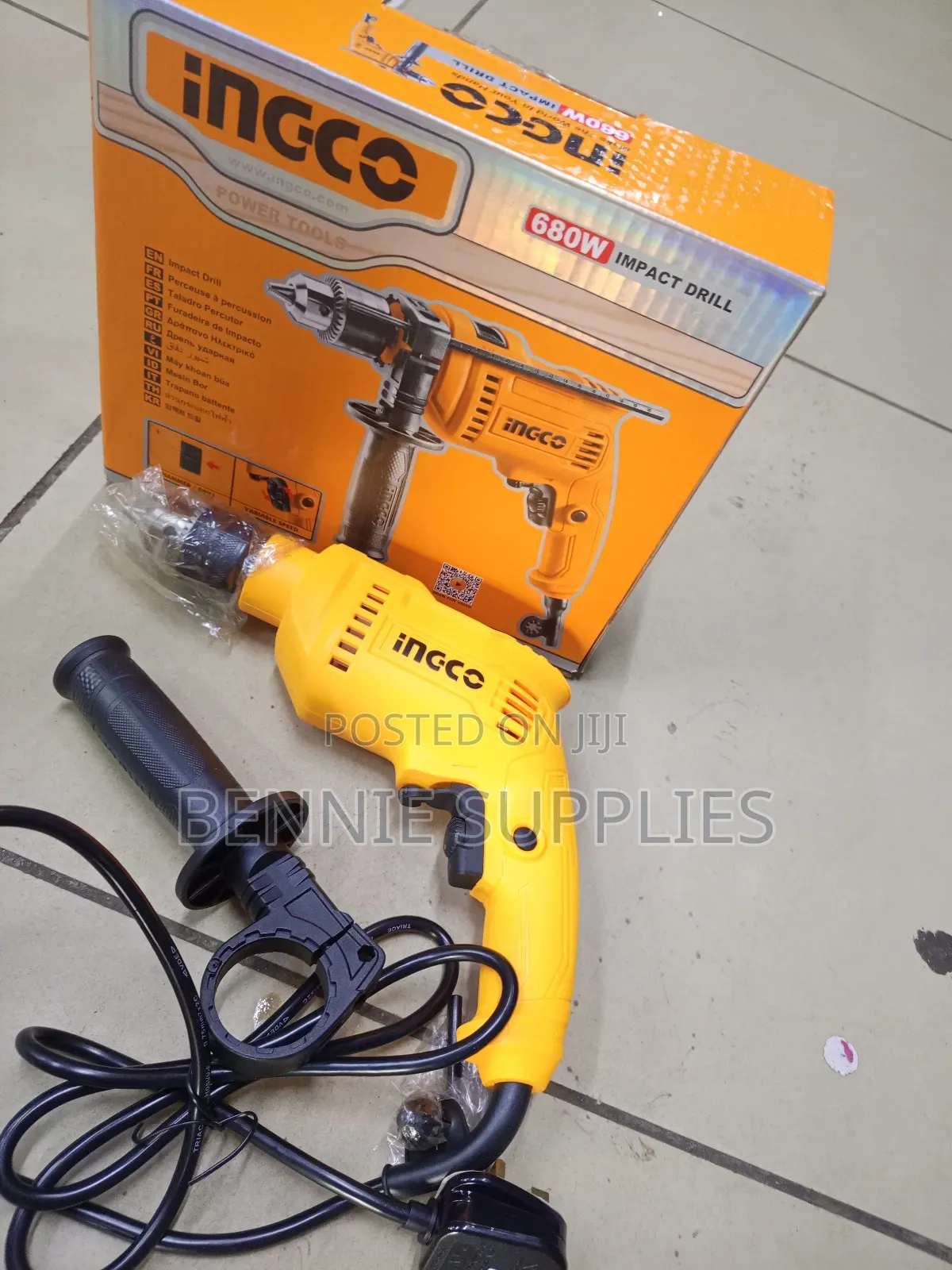 Ingco Impact Drill 680 Watts Hammer Drill