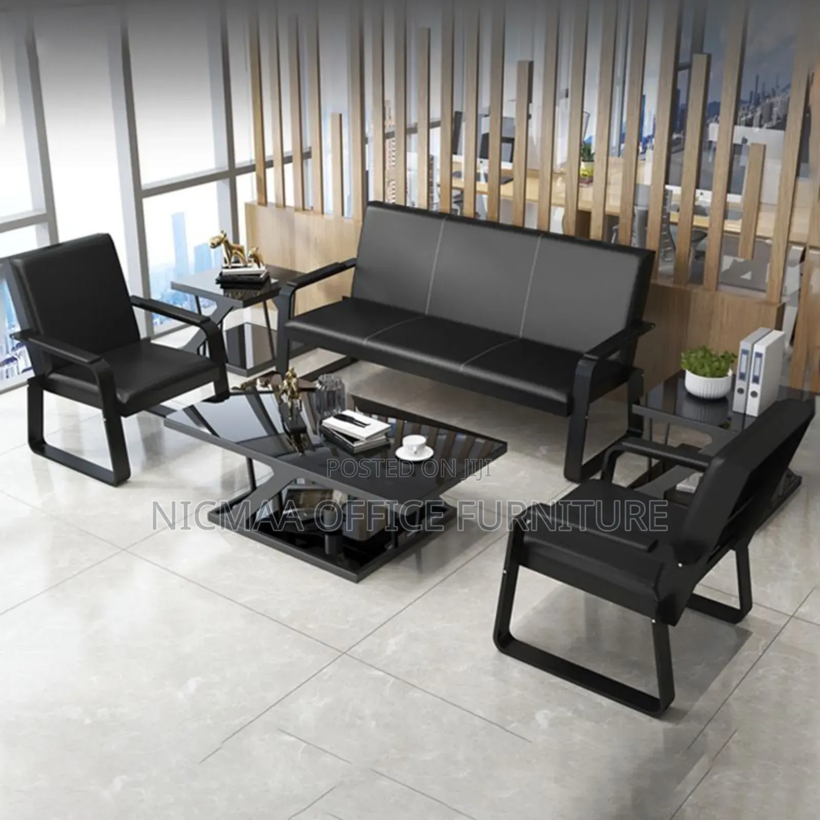 5-Seater Office Sofa