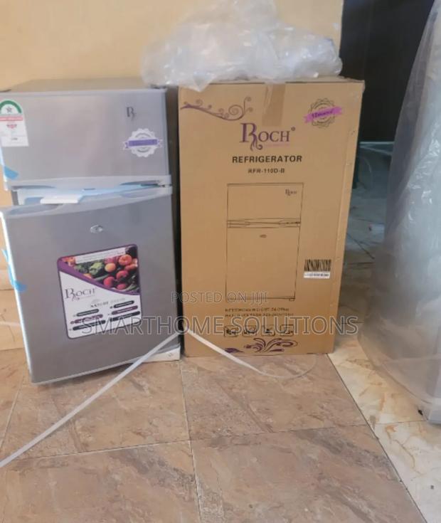 Roch RFR-110d-B Two Door Fridge, 85l - Silver RTF/85