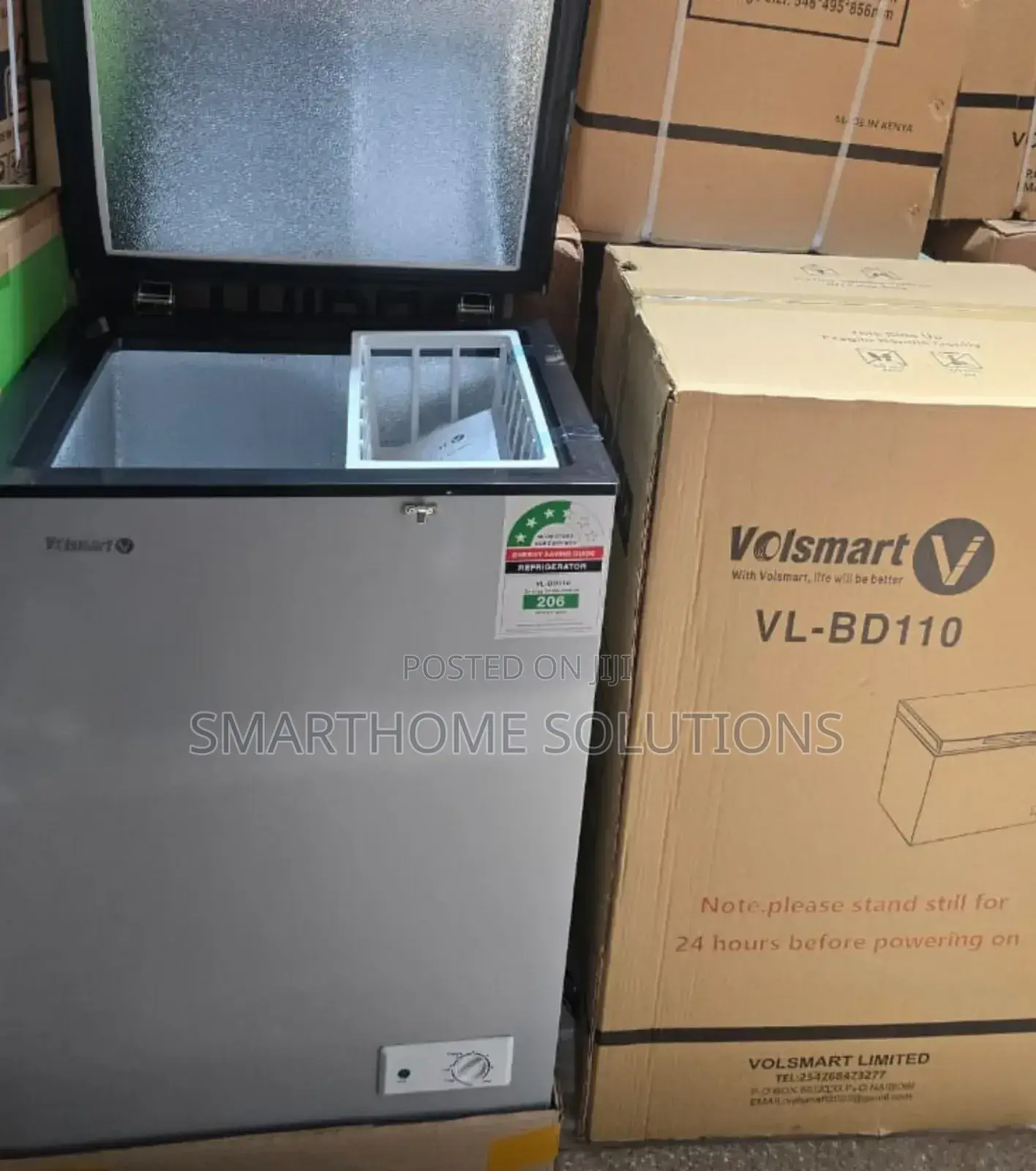 Volsmart 110 Litres Chest Deep Freezer VFR/110l