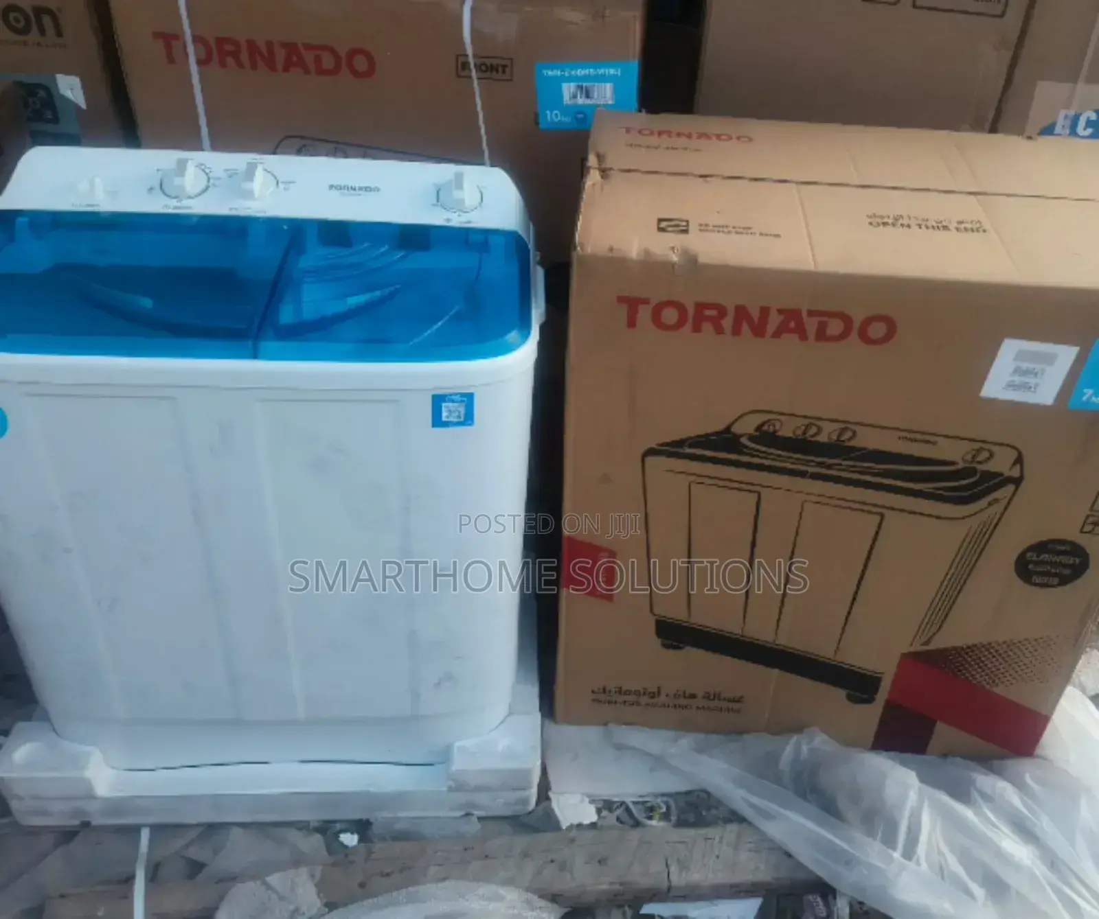 7kgs Tornado Semi Auto Two Tub Washing Machine Tr/Wm