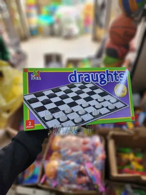 Classic Draughts (Checkers) Board Game