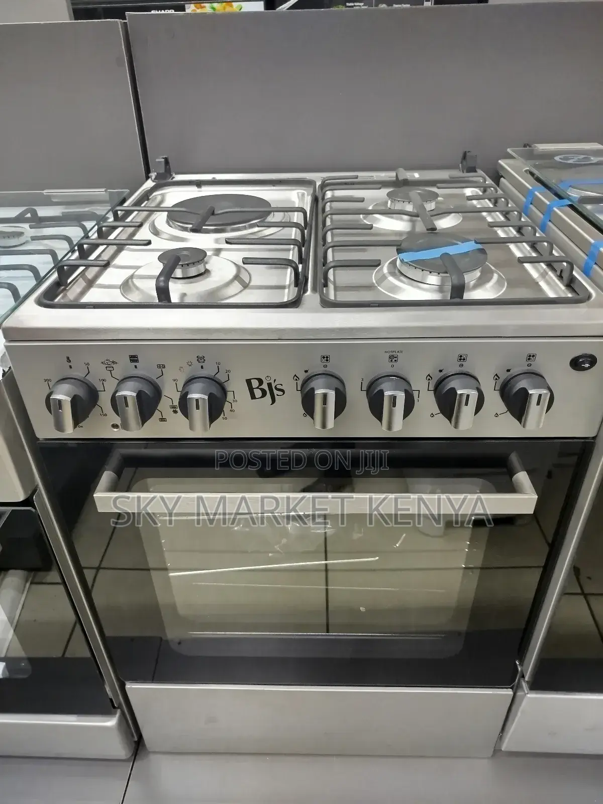 BJS 60cm Cooker 3gas and 1electric