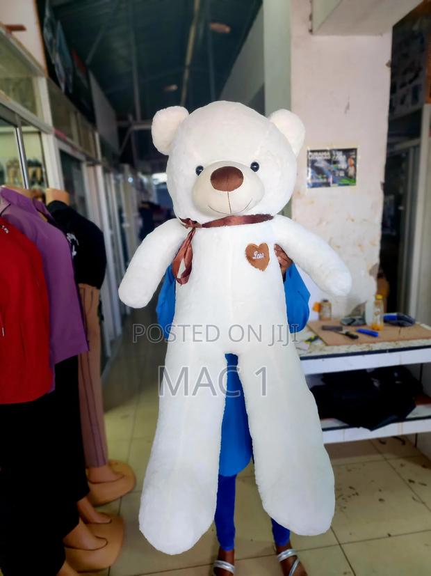 140cm Giant White Teddy Bear Plush - main view
