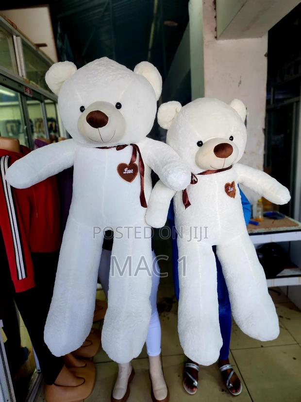 140cm / 120cm Giant White Teddy Bear Plush - main view