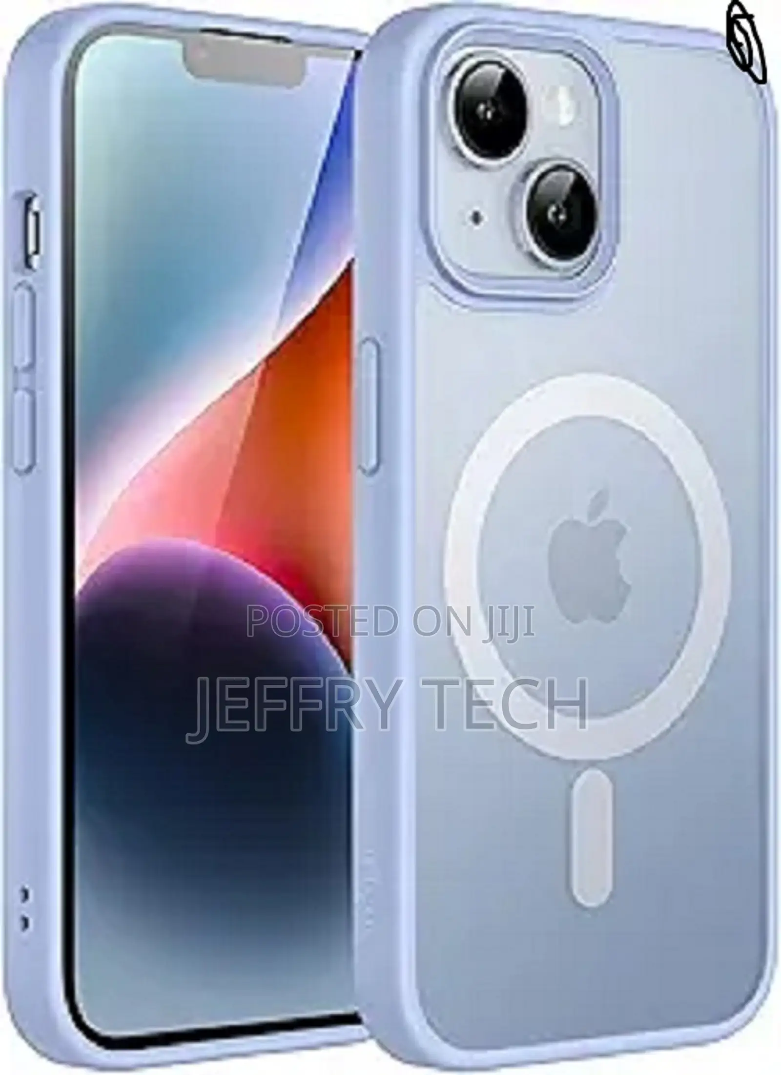 Case for iPhone 14 6.1-Inch With Magsafe,Translucent