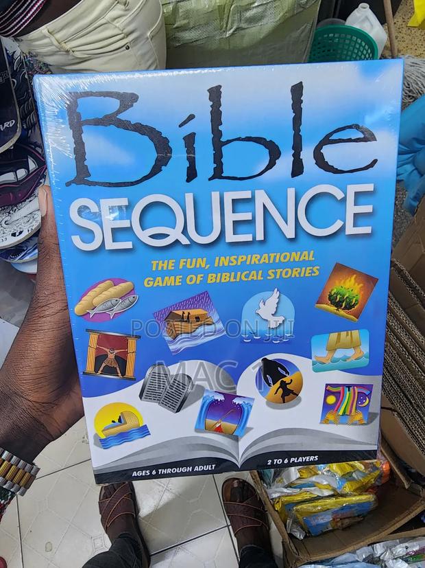 Bible Sequence Board Game - main view