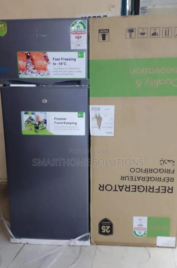 Syinix 210l Double Door Refrigerator Syf-210l