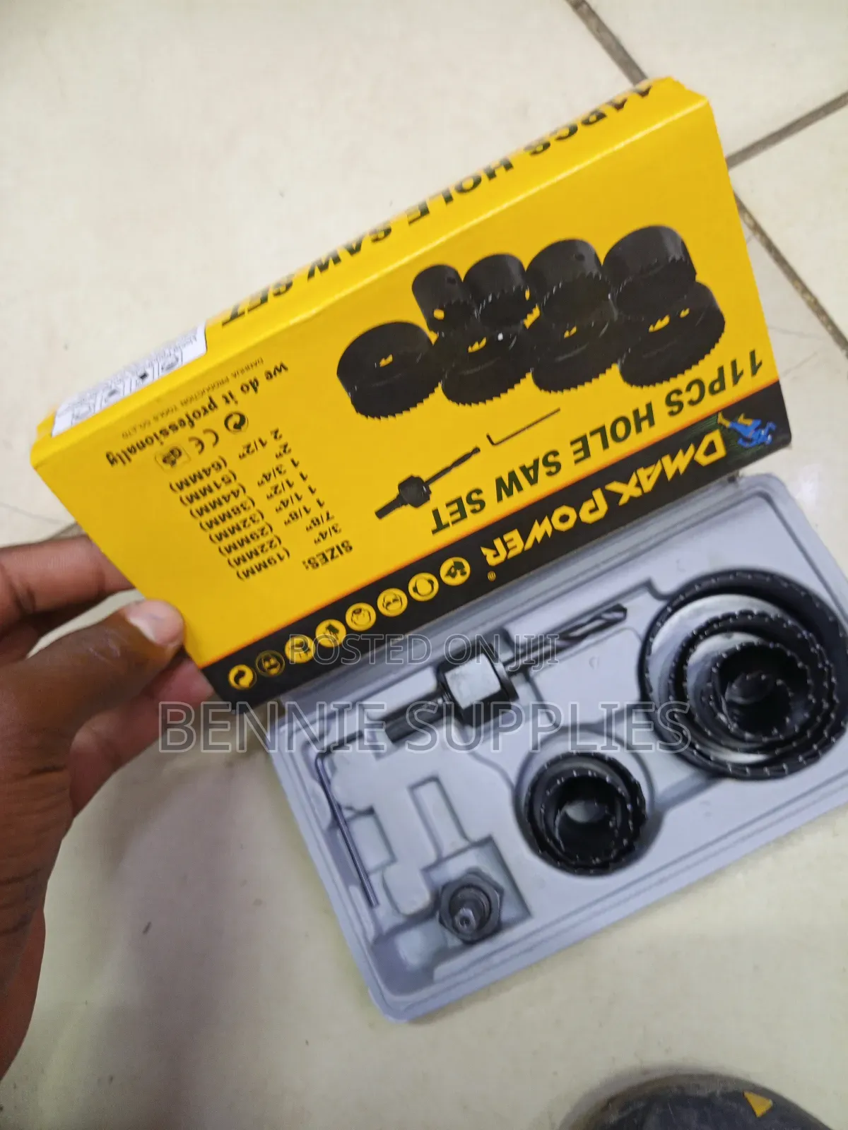 11pc Hole Saw Set