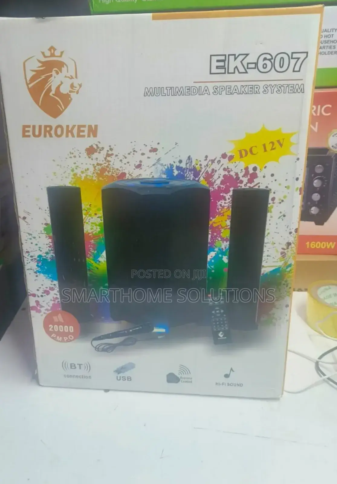 Euroken Mtungi Ek-607 2.1ch Multimedia System + Bt-02