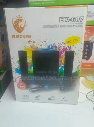 Euroken Mtungi Ek-607 2.1 Multimedia System 20000w + Bt-02