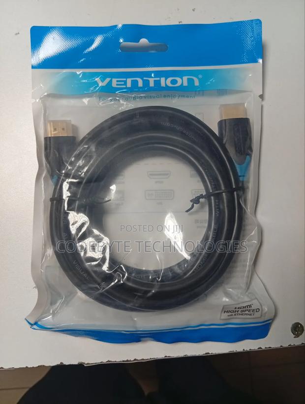 Vention Hdmi Extension Cable 2m Black - main view