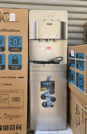 Silver Von Hot ,Normal, Cold 3 Taps Water Dispenser Vn-3