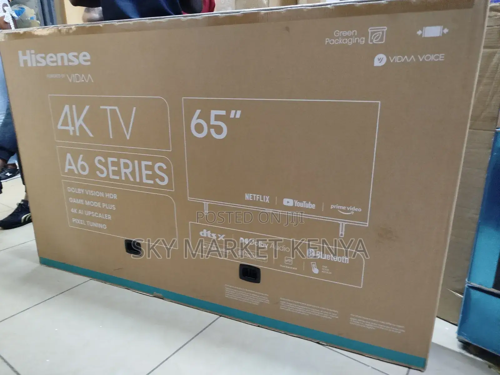 Hisense 65′′ 65a6 Series Smart Uhd Tv