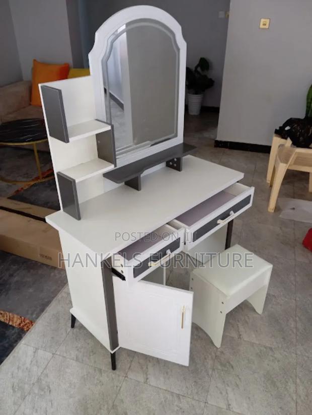 Black White Finest Dressing Table - thumbnail 2