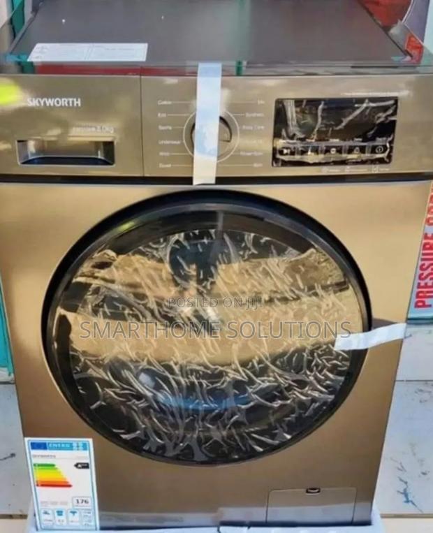 8kgs Skyworth Front Load Washing Machine SKW-8kg