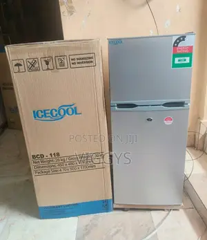 Icecool 118 Litres Double Door Refrigerator 2 Door