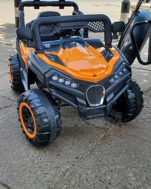 Orange Toy Car - main view