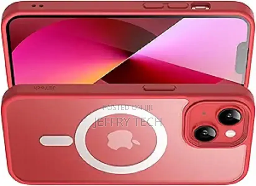 Case Magnetic for iPhone 13 Translucent Matte Back Slim