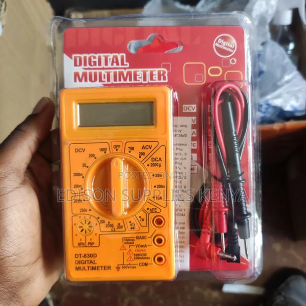 Digital Multimeter Dt-830d Voltage Testers Current Tester - thumbnail 3
