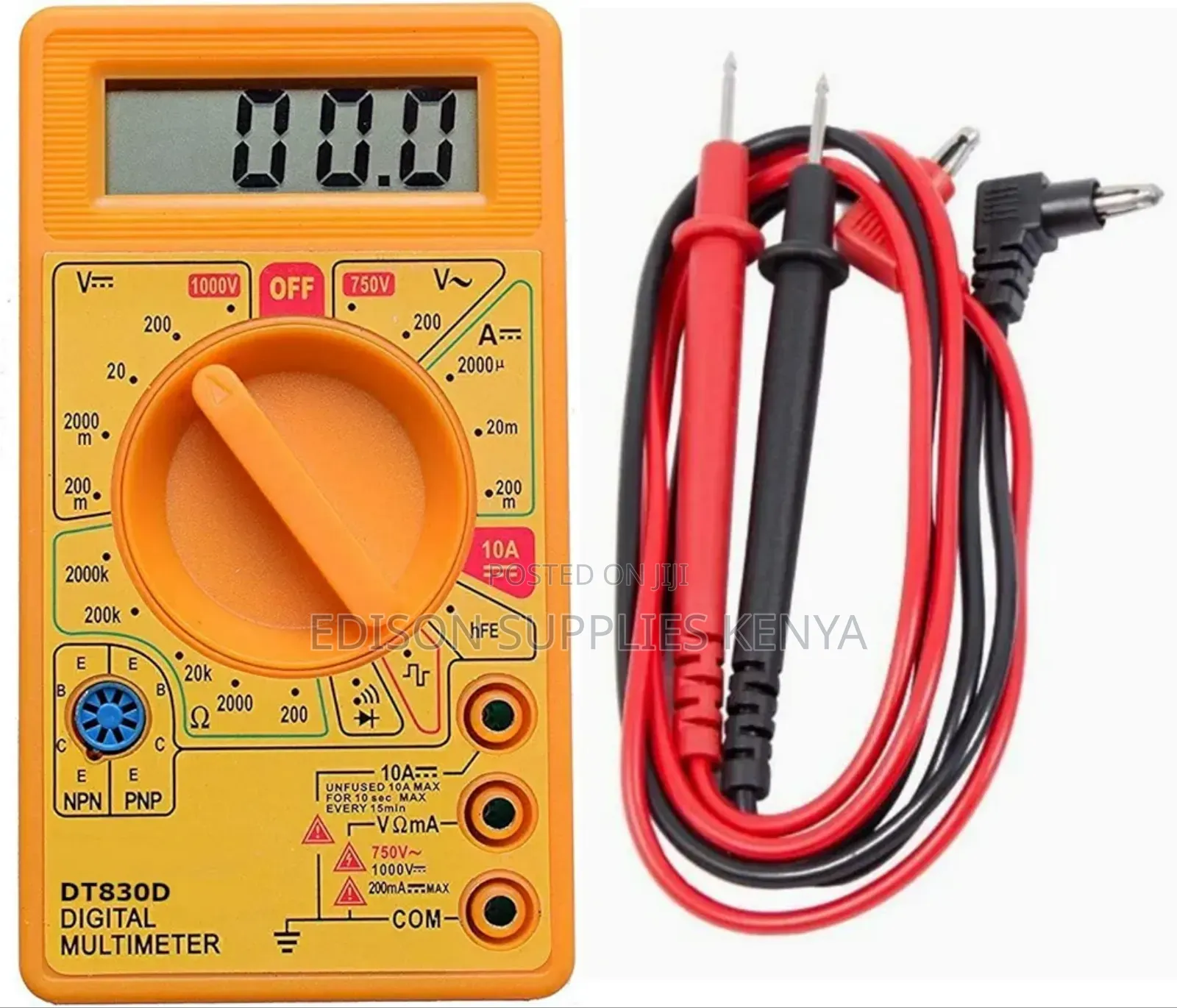 Digital Multimeter Dt-830d Voltage Testers Current Tester