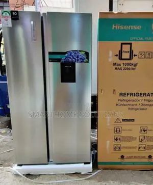 Hisense 454l Side by Side 2 Door Fridge Hs-454ldd