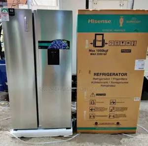 Hisense 454litres Side to Side 2 Door Fridge Hs-454ldd